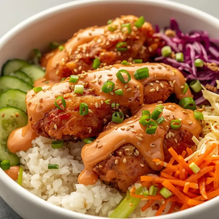 Bang Bang Chicken Bowl