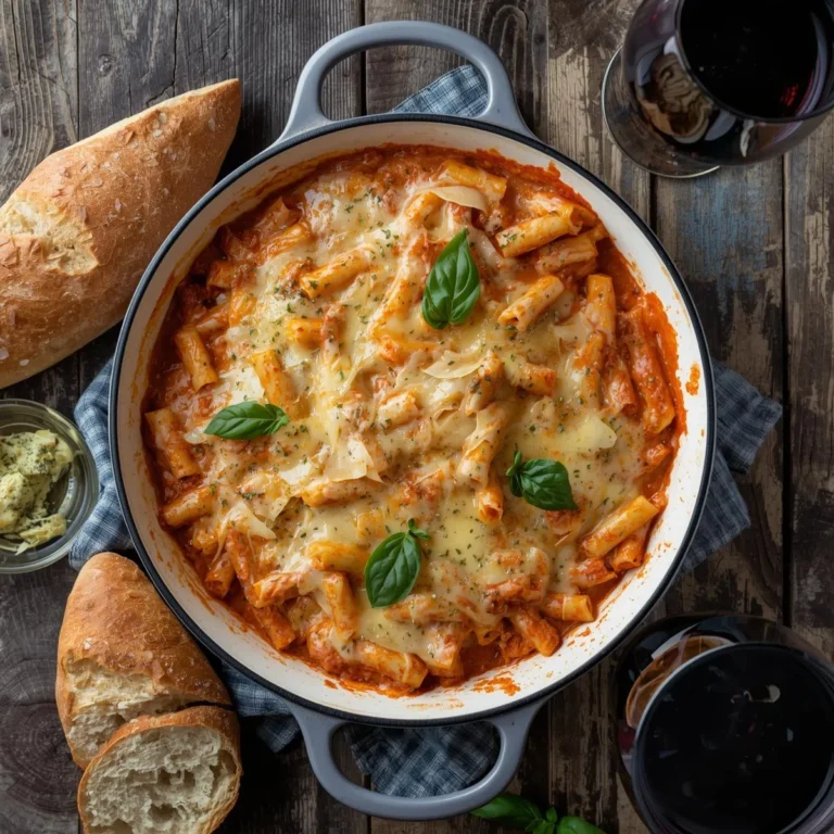 Million Dollar Baked Ziti – Cheesy Pasta Comfort Dish