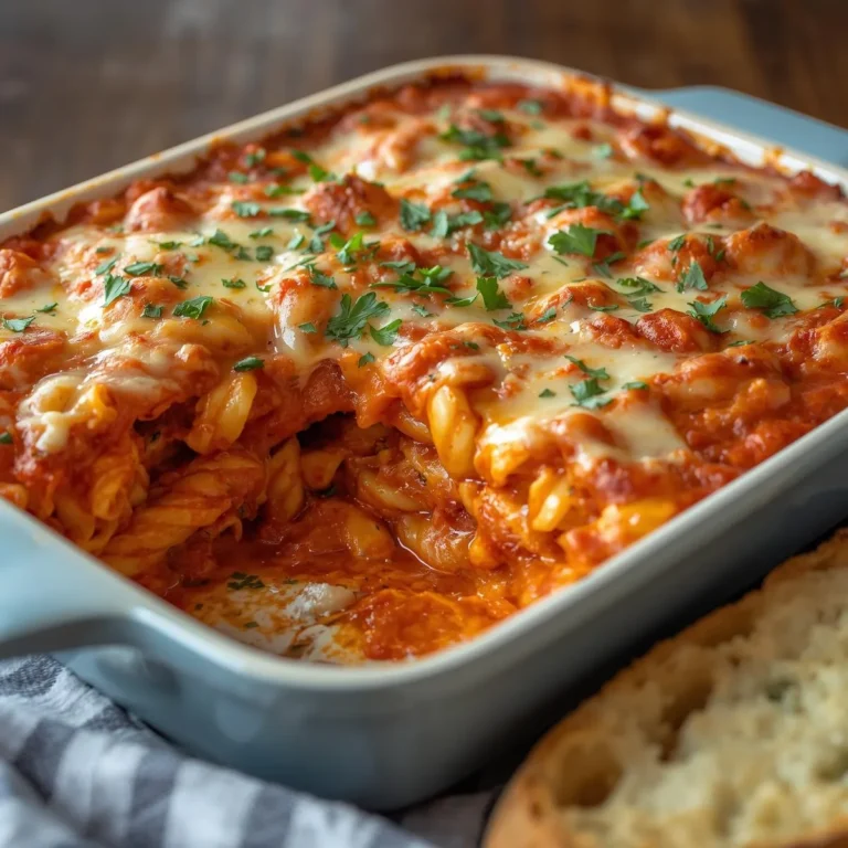 Easy No Boil Pasta Bake – Effortless Cheesy Comfort Food