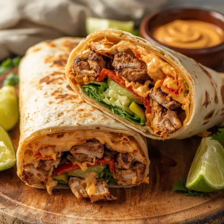 Chipotle Ranch Grilled Chicken Burrito