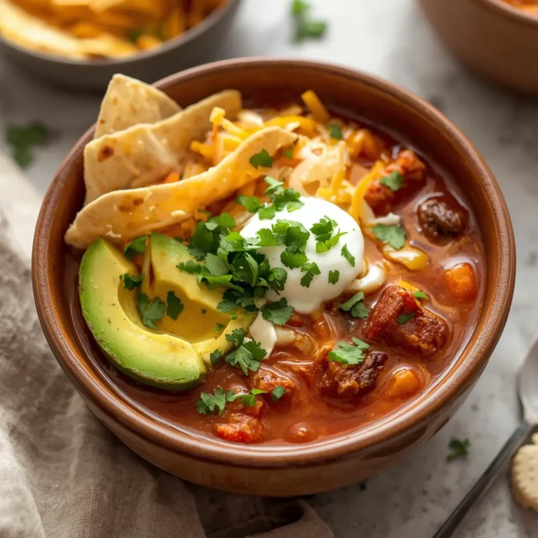 Chicken Enchilada Soup