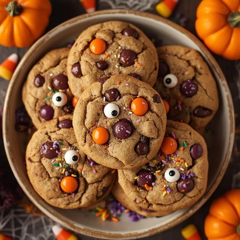 Halloween Chocolate Chip Cookies