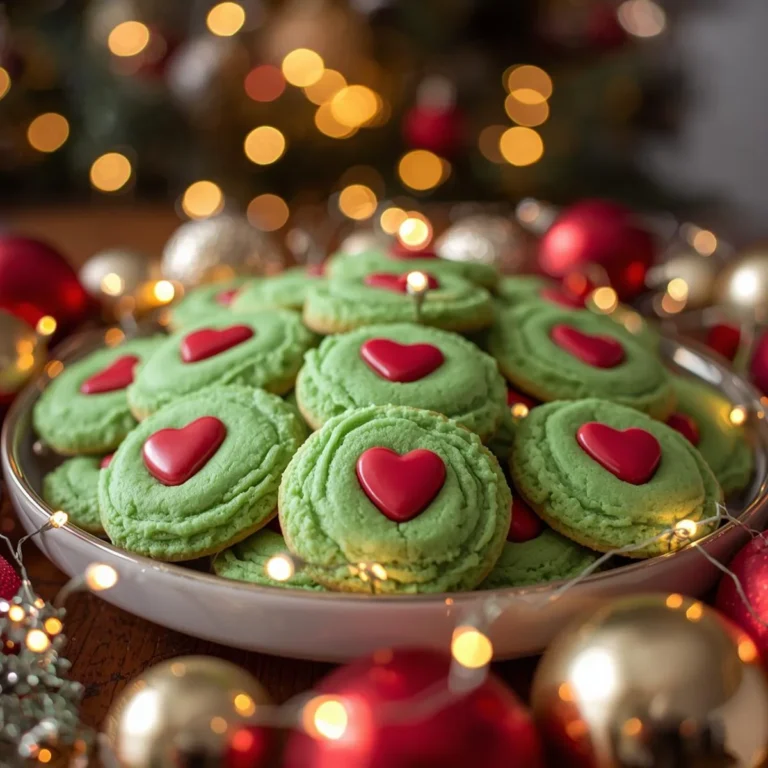 Grinch Sugar Cookies