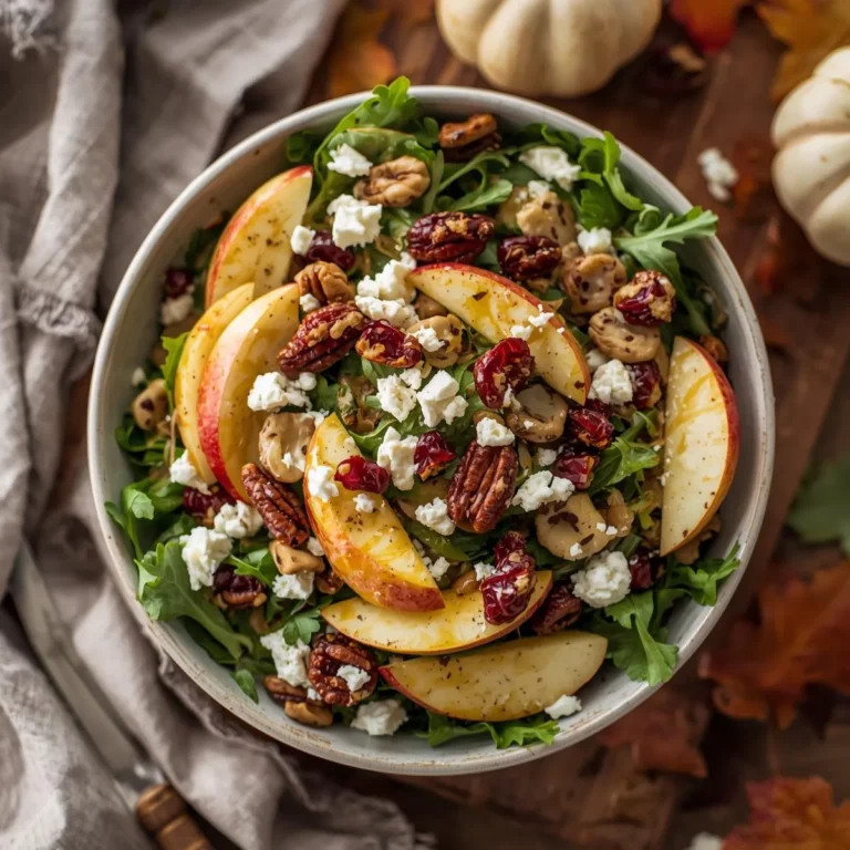 Autumn Harvest Apple Salad Recipe: Fresh Fall Flavors in Every Bite