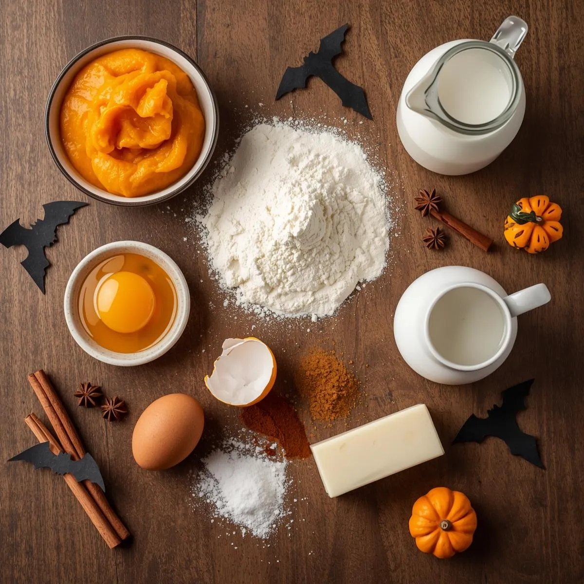 Halloween Pumpkin Pancakes