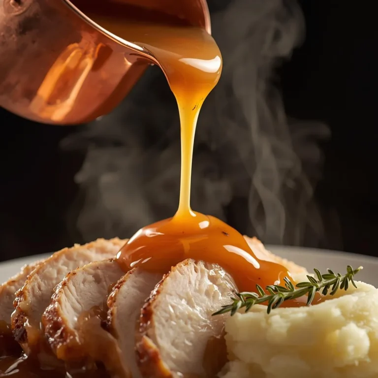 Maple Bourbon Gravy