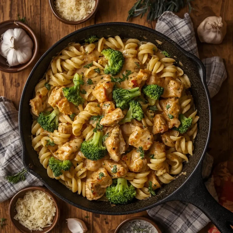 One‑Pan Chicken Broccoli Pasta