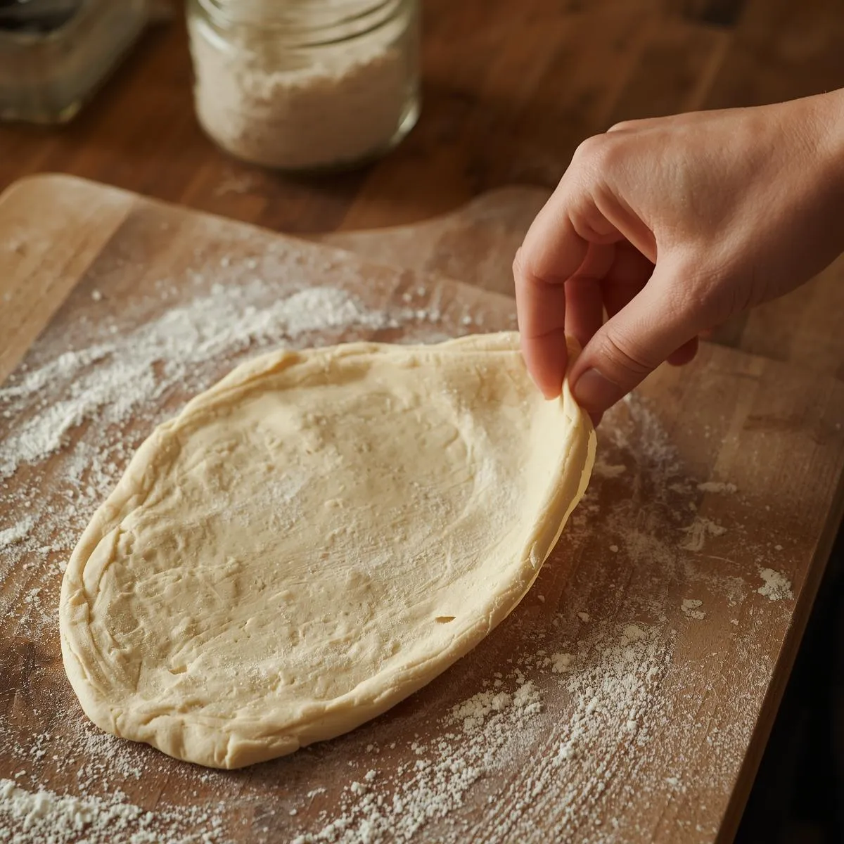 Crispy Sourdough Discard Pizza Dough