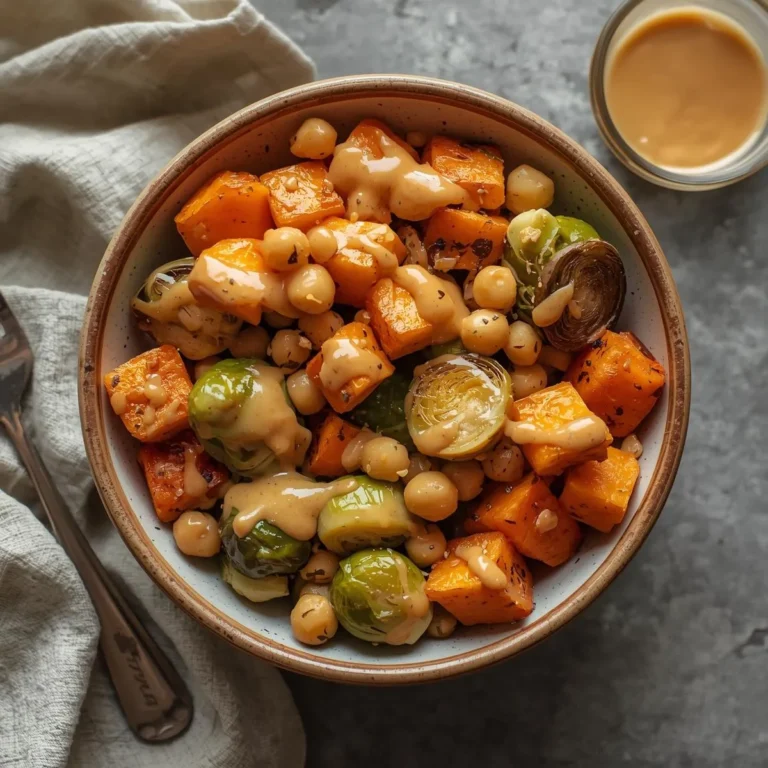 Irresistible Roasted Veggie Chickpea Bowls With Maple Dijon Dressing
