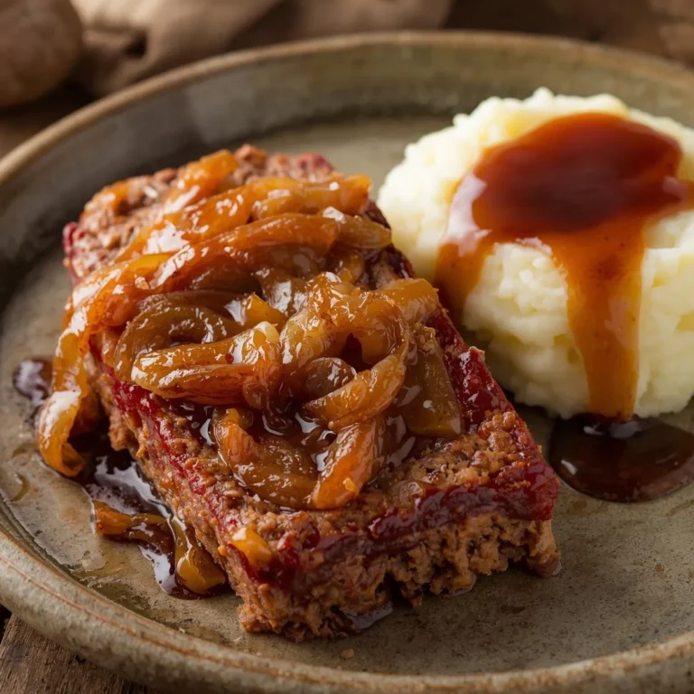 French Onion Meatloaf: A Delicious Twist on a Classic!