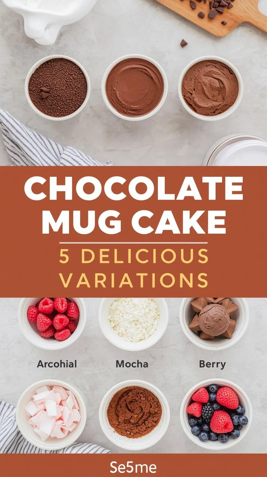 Chocolate Mug Cake (Low-Sugar)